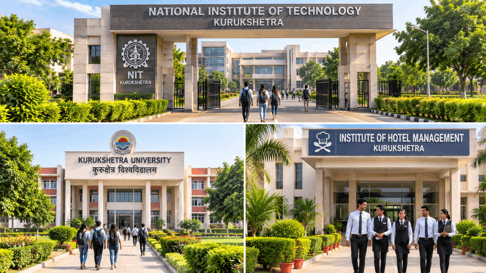 "Kurukshetra education hub with government colleges and institutions"