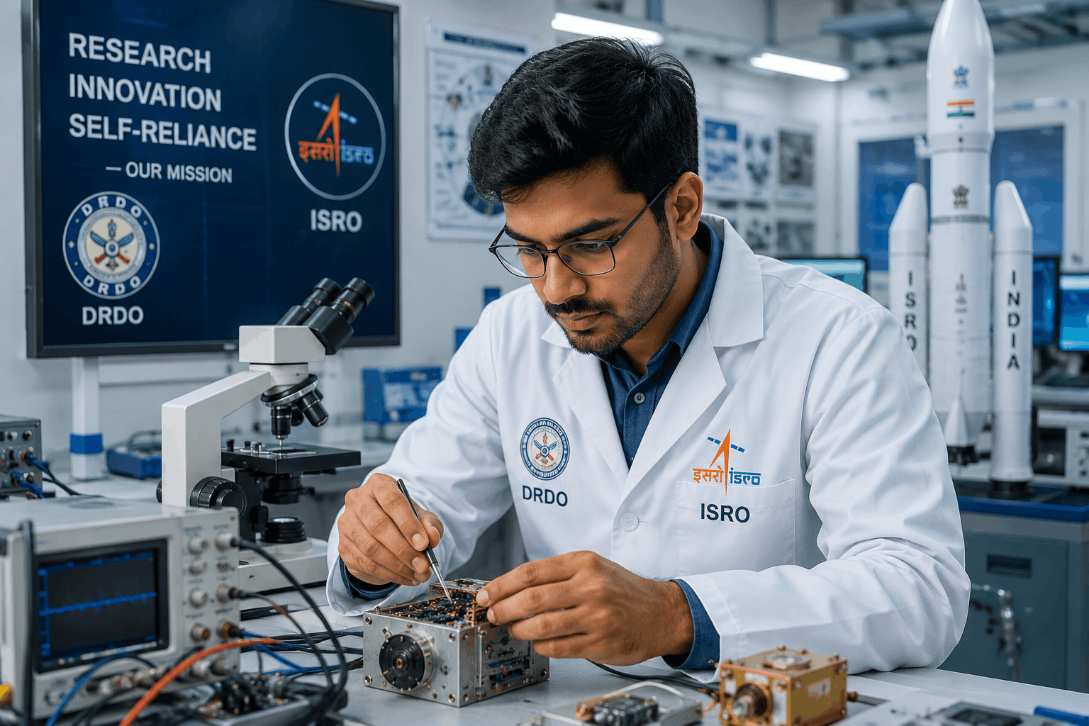 Engineering innovation in a high-tech lab
