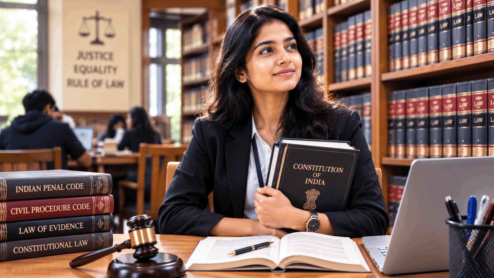 "Arts student studying law books - career options after 12th arts"