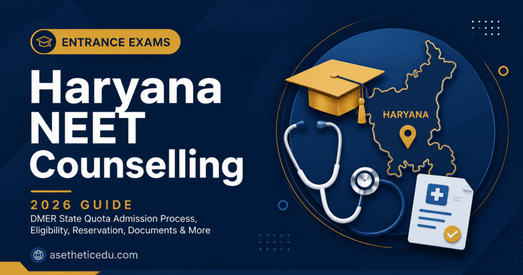 "Haryana NEET UG Counselling 2026 guide — DMER state quota admission process" (keep under 125 characters, keyword included naturally