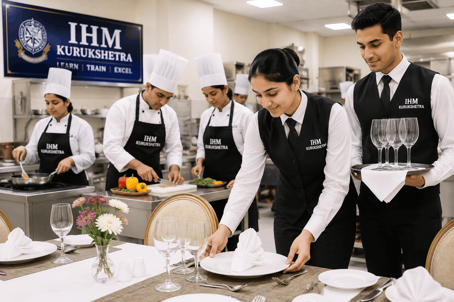 "IHM Kurukshetra government hotel management institute"